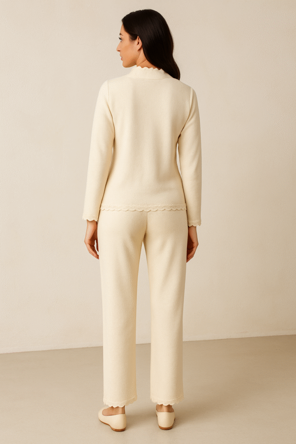 ChatGPT Image Aug 7, 2025, 12_50_10 PM Elegant Cream Woolen Co-Ord Set – Winter Loungewear Collection ART NO 89000