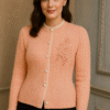 Ultra Premium Imported Wool Sweater for Women | Elegant Embroidered Winterwear by Pawni Knitwears | Art No- 13000